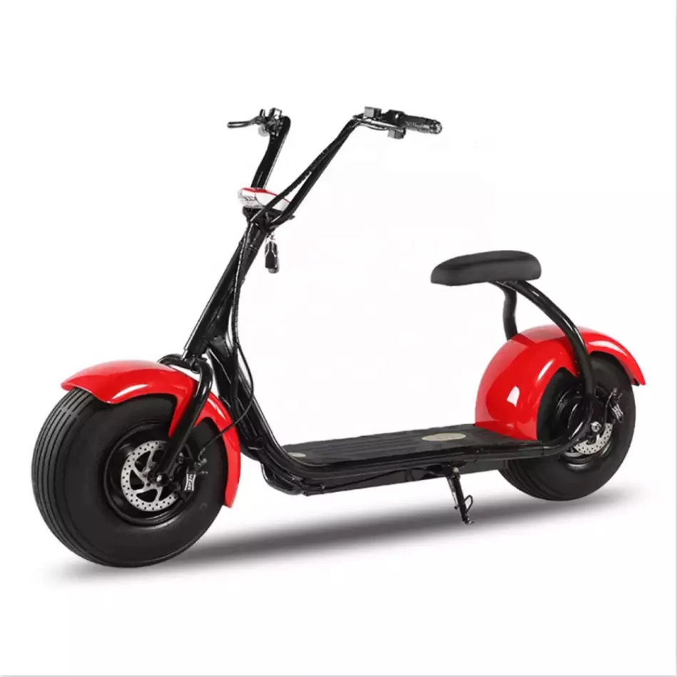1500W cheap scooter citycoco adult motorcycle fat tire with removeable battery 